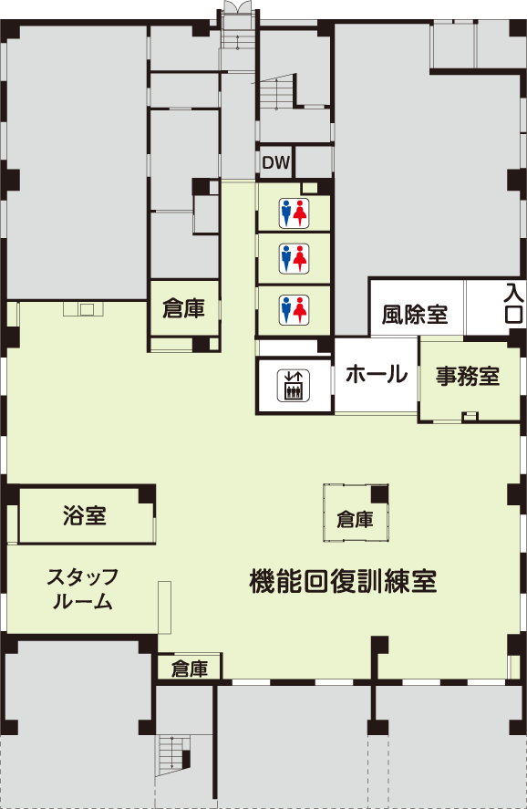 施設平面図地図